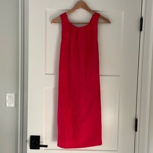 Banana Republic High-neck Silk Dress